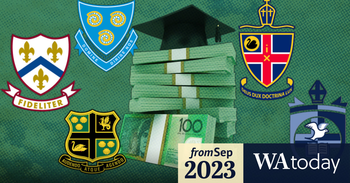 Perth’s best schools What the private schools charge just to enrol your child